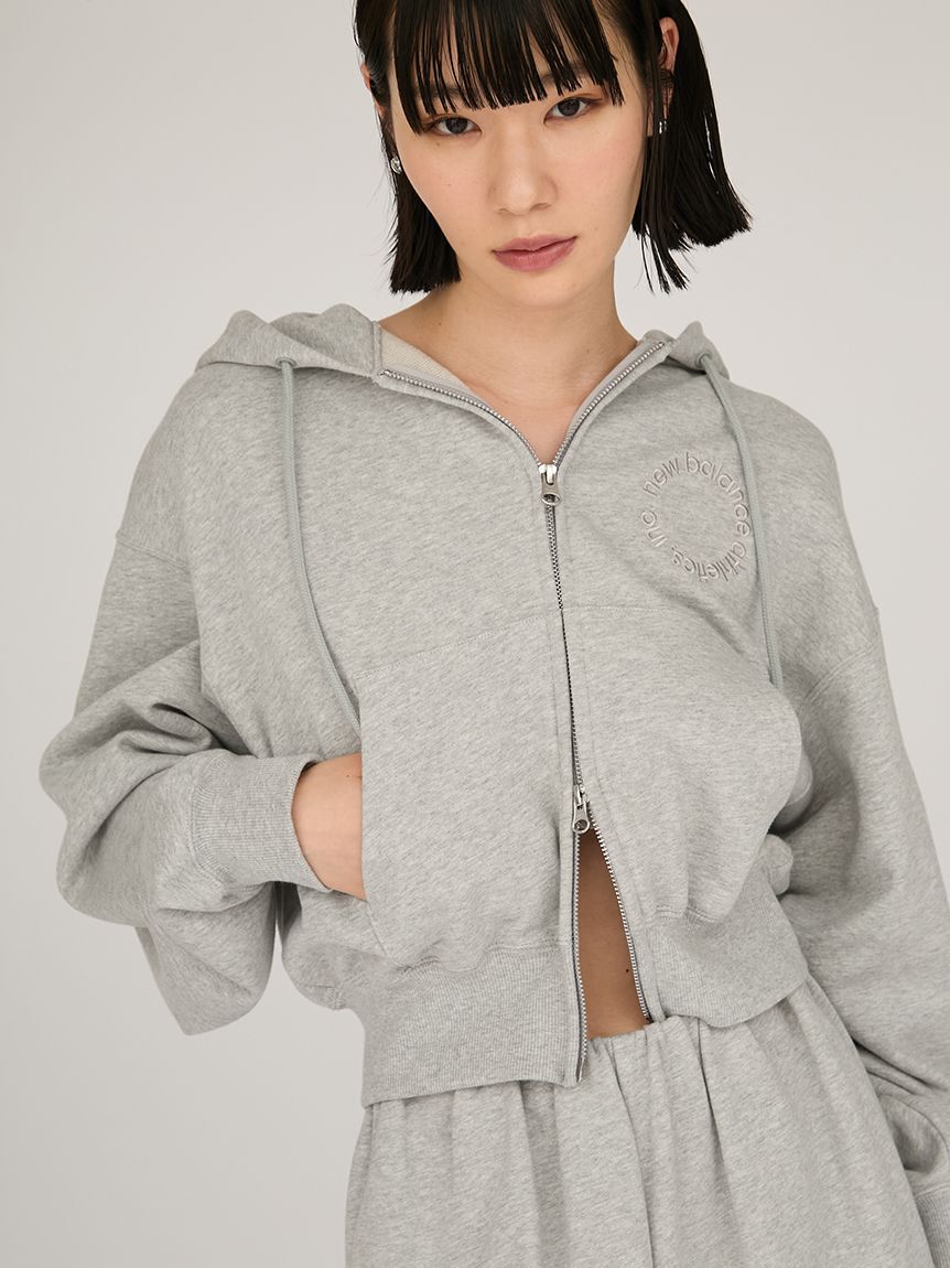NEW BALANCE 「【New Balance for emmi】ダブルジップフーディースウェット」|スウェット・ジャージ|