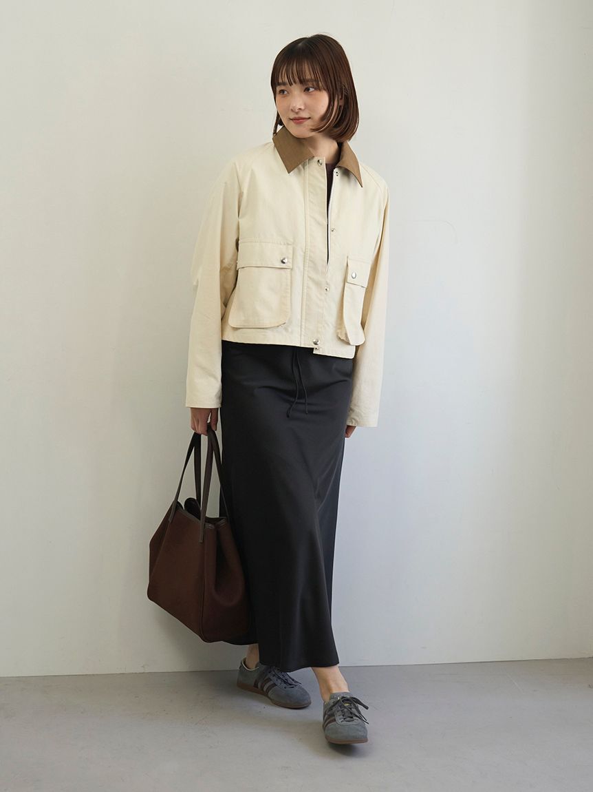 emmi atelier「ショートハンティングジャケット」|テーラードジャケット|