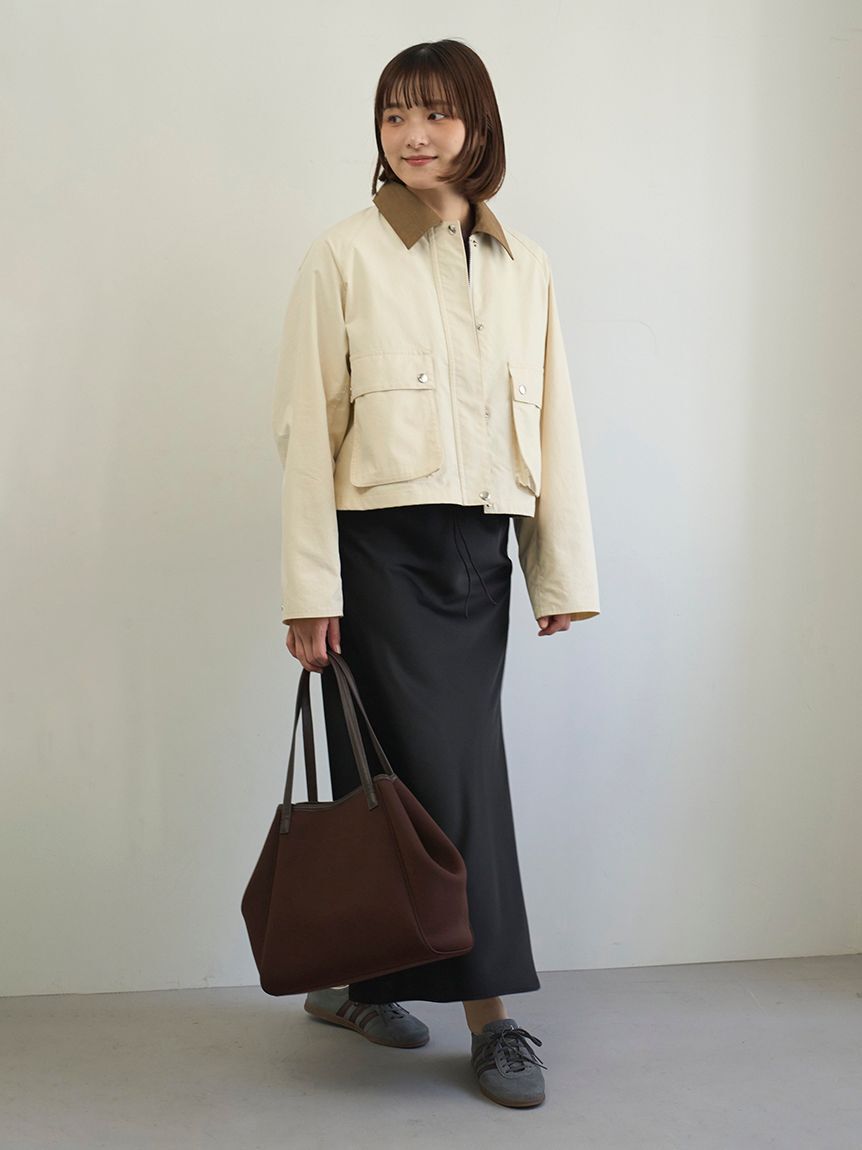 emmi atelier「ショートハンティングジャケット」|テーラードジャケット|