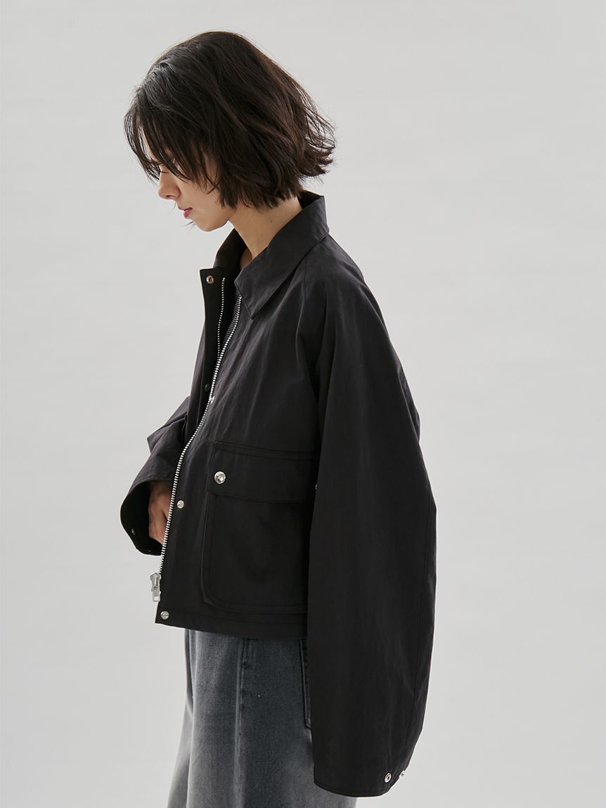 emmi atelier「ショートハンティングジャケット」|テーラードジャケット|