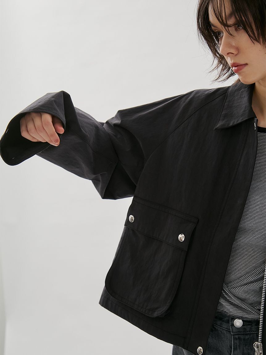 emmi atelier「ショートハンティングジャケット」|テーラードジャケット|