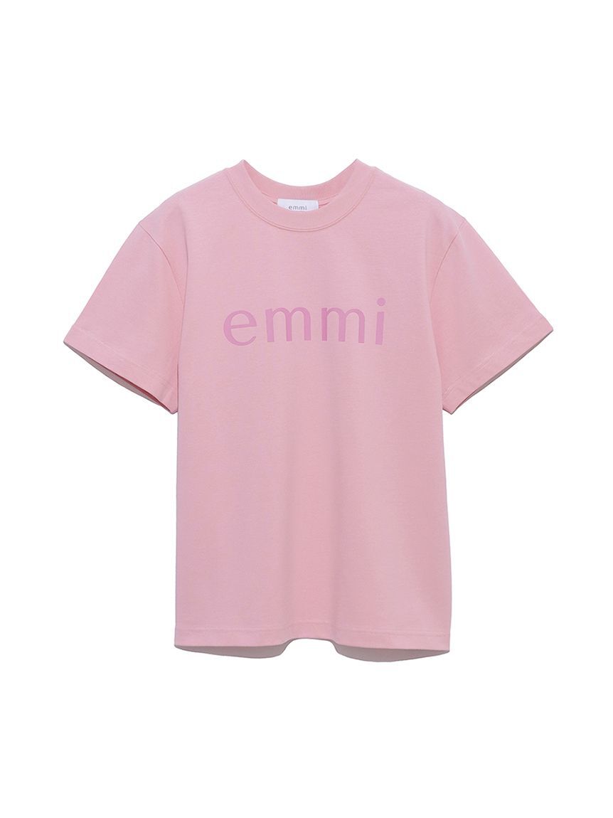 emmi atelier「【ONLINE限定カラーあり】eco emmiロゴTシャツ/UVカット」|Tシャツ・カットソー|PNK