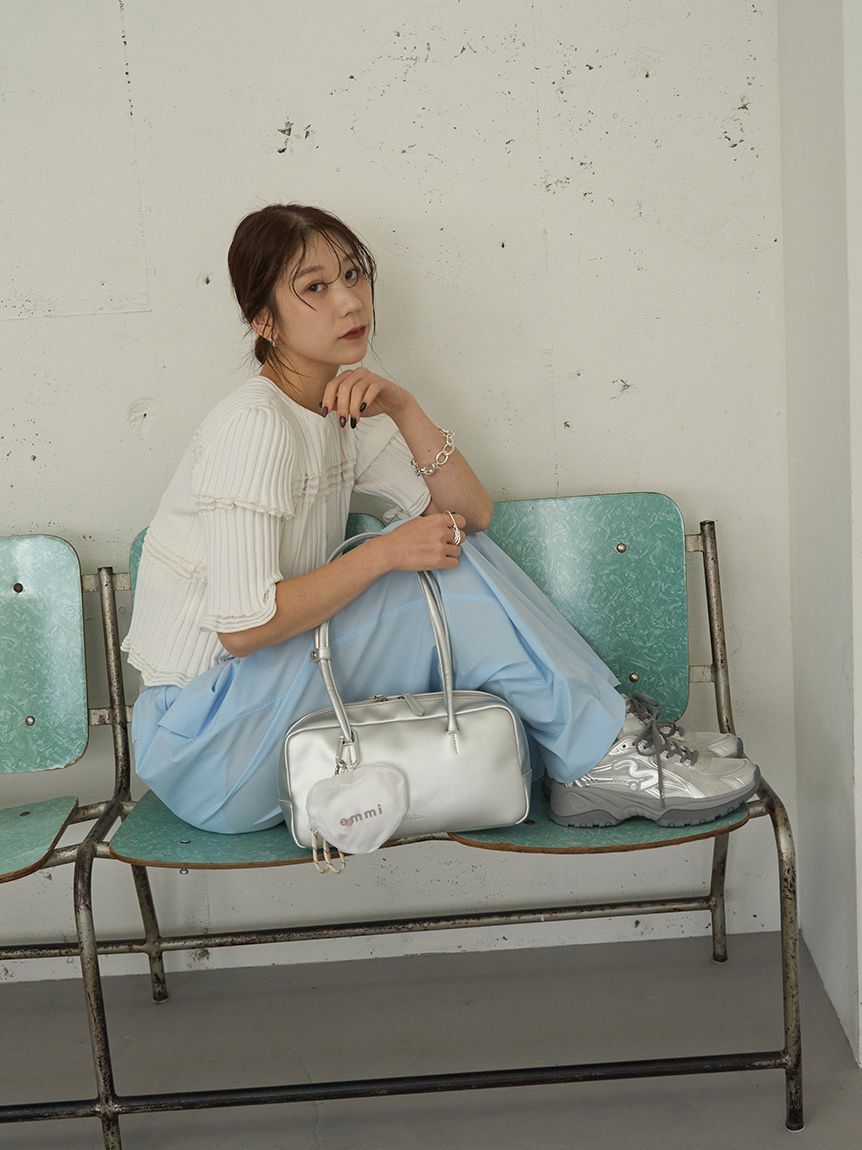 emmi atelier「【Movique】アクティブイージーパンツ/撥水/UVカット/接触冷感」|チノ|