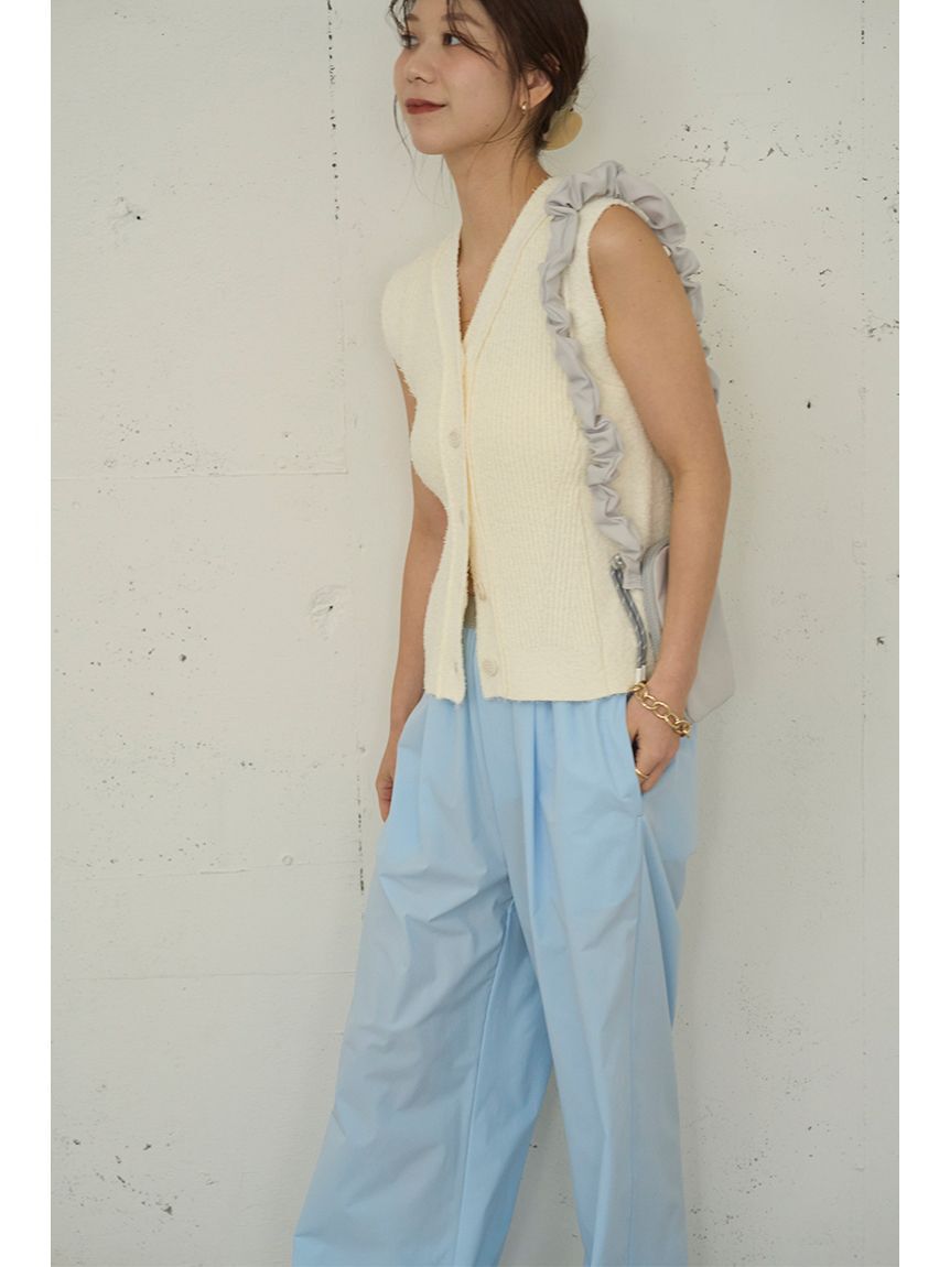 emmi atelier「【Movique】アクティブイージーパンツ/撥水/UVカット/接触冷感」|チノ|