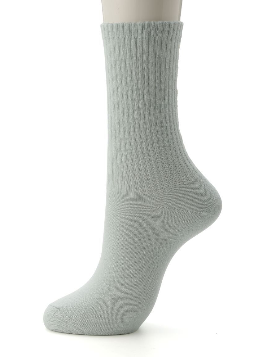 emmi atelier「emmiロゴコットンリブソックス」|ソックス|MNT