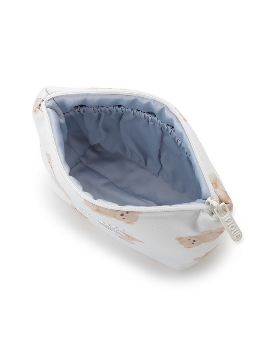 gelato pique「【WhiteDay】ベア総柄ティッシュポーチ」|ポーチ|