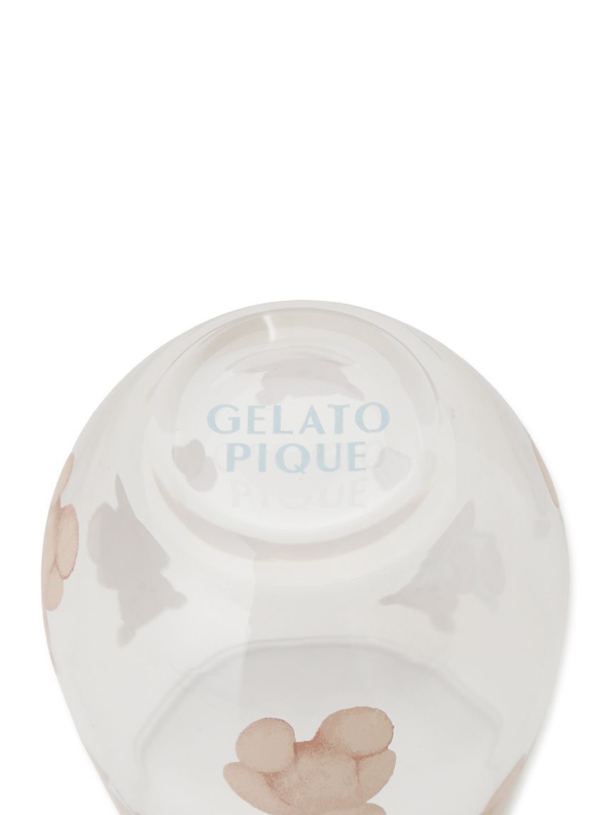 gelato pique「【WhiteDay】ベア総柄グラス」|グラス・マグカップ|