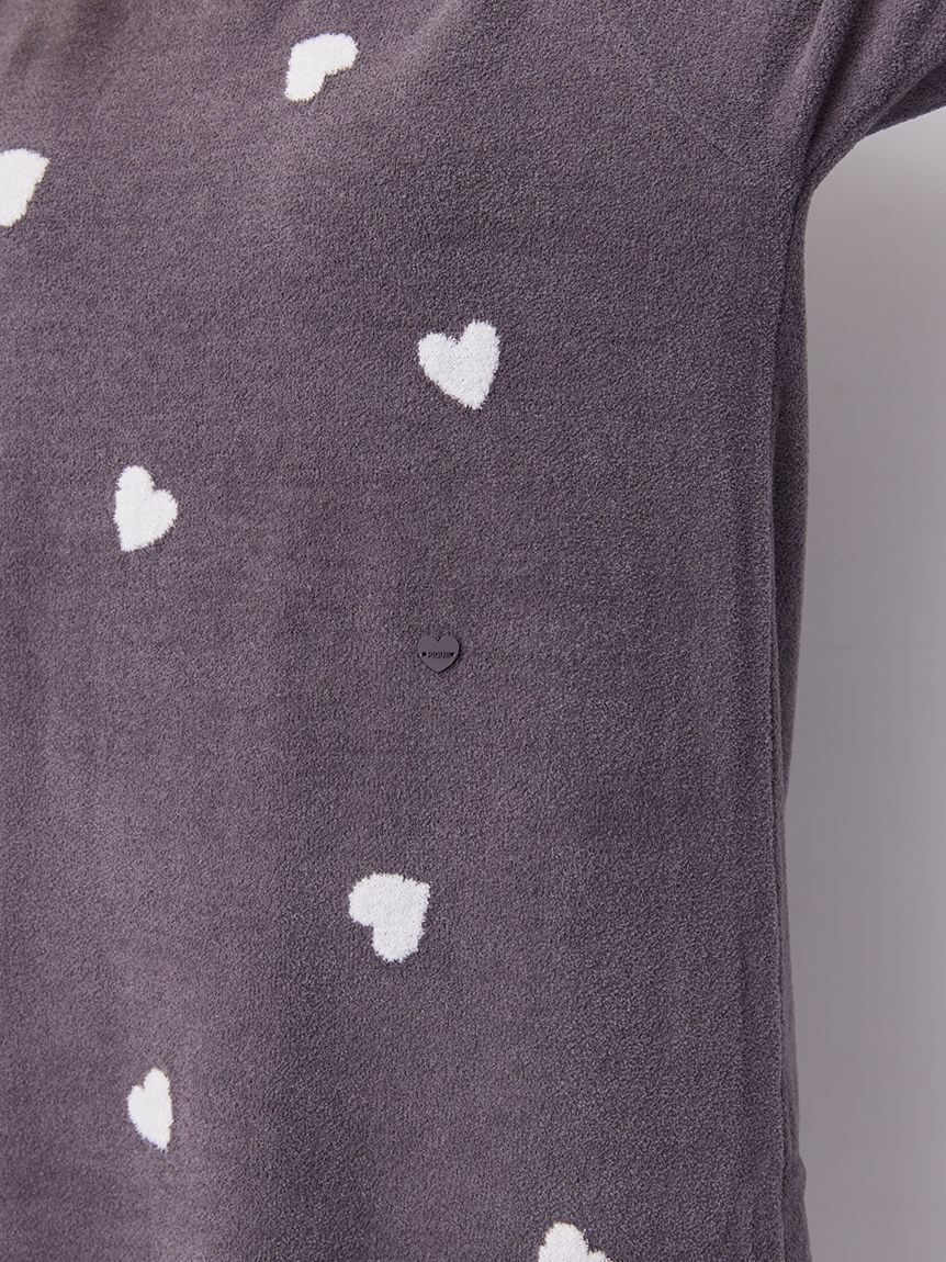 gelato pique「【ONLINE限定】エアリーモコハートジャガードワンピース」|ルームウェア|