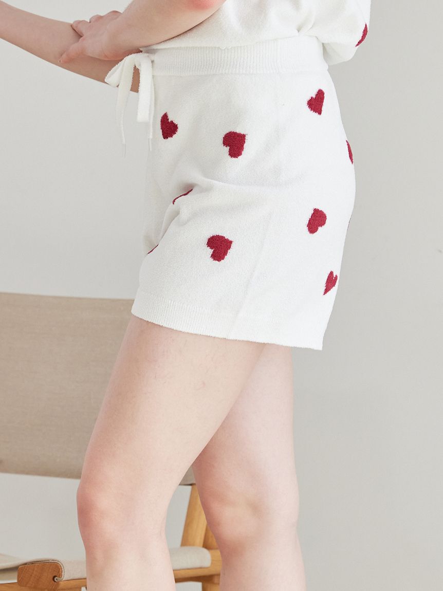 gelato pique「【ONLINE限定】エアリーモコハートジャガードプルオーバー&ショートパンツセット」|ルームウェア|