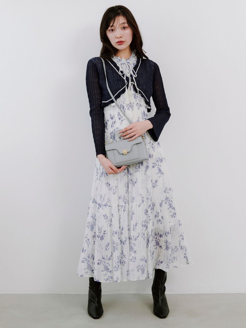 SNIDEL「ボレロシアーカーディガン」|カーディガン|