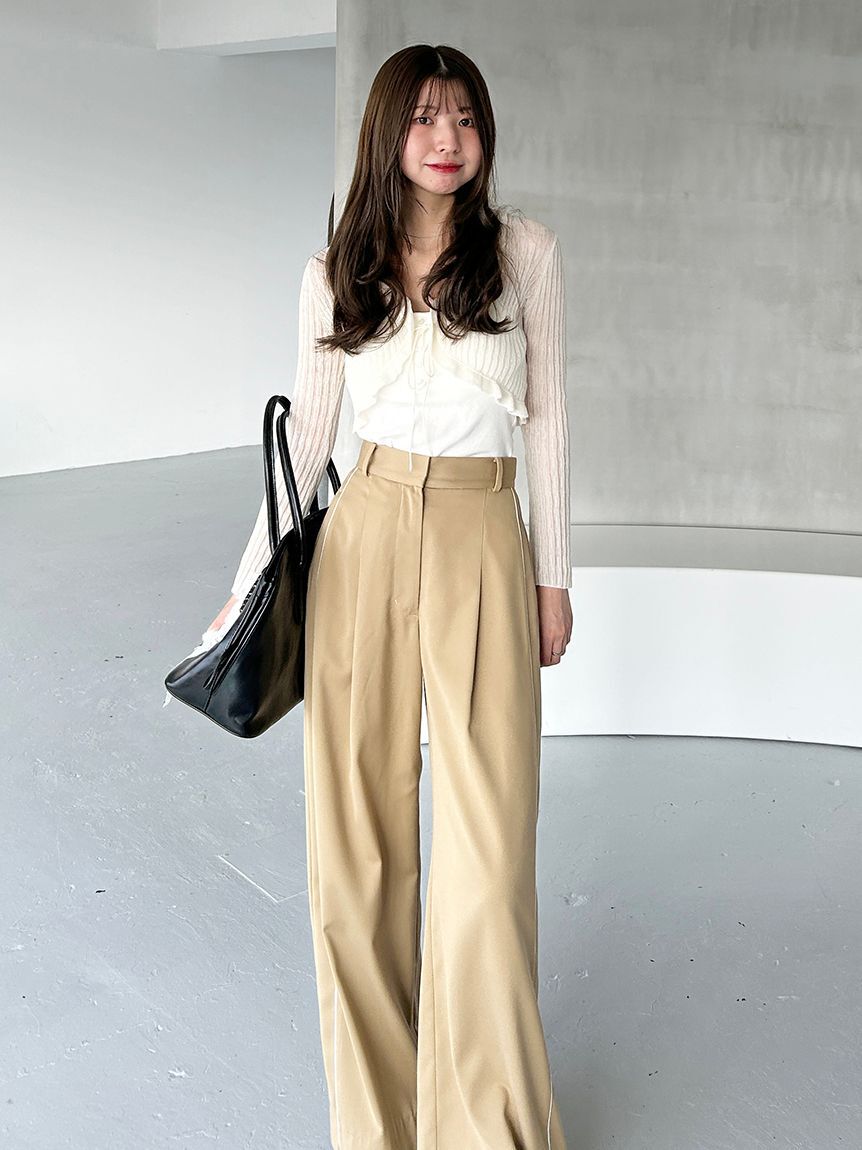 SNIDEL「ボレロシアーカーディガン」|カーディガン|