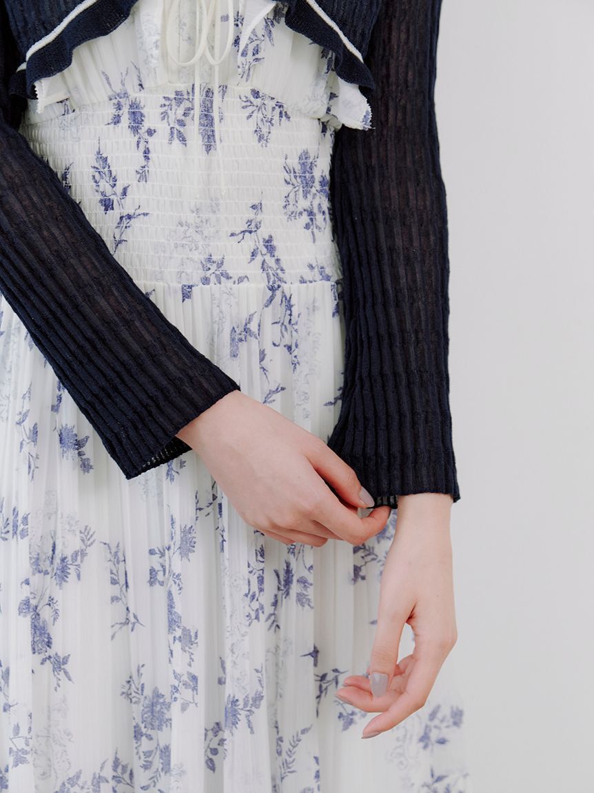 SNIDEL「ボレロシアーカーディガン」|カーディガン|