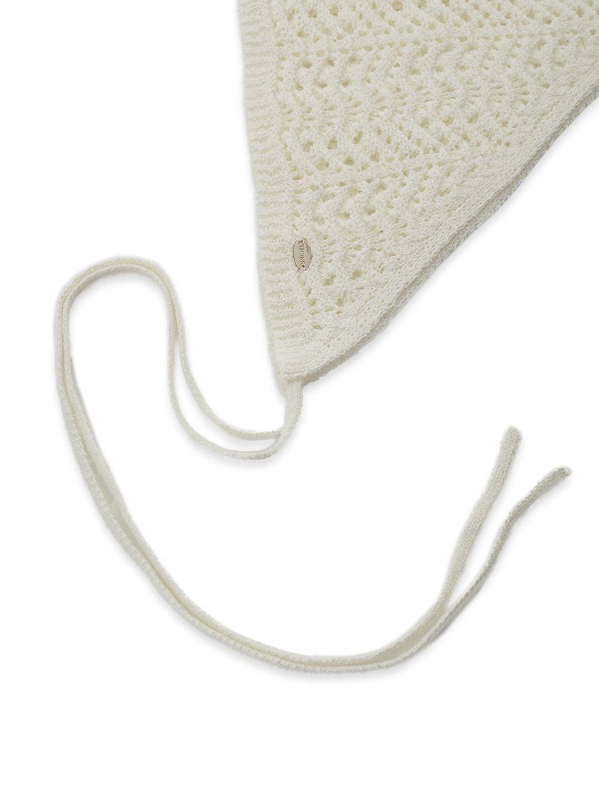 SNIDEL「クロシェバブーシュカ」|ヘアバンド|