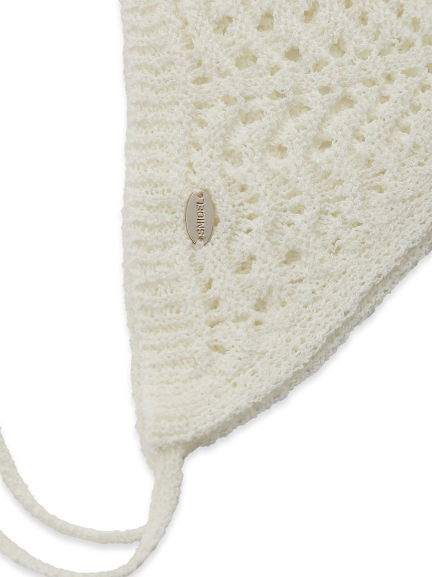 SNIDEL「クロシェバブーシュカ」|ヘアバンド|