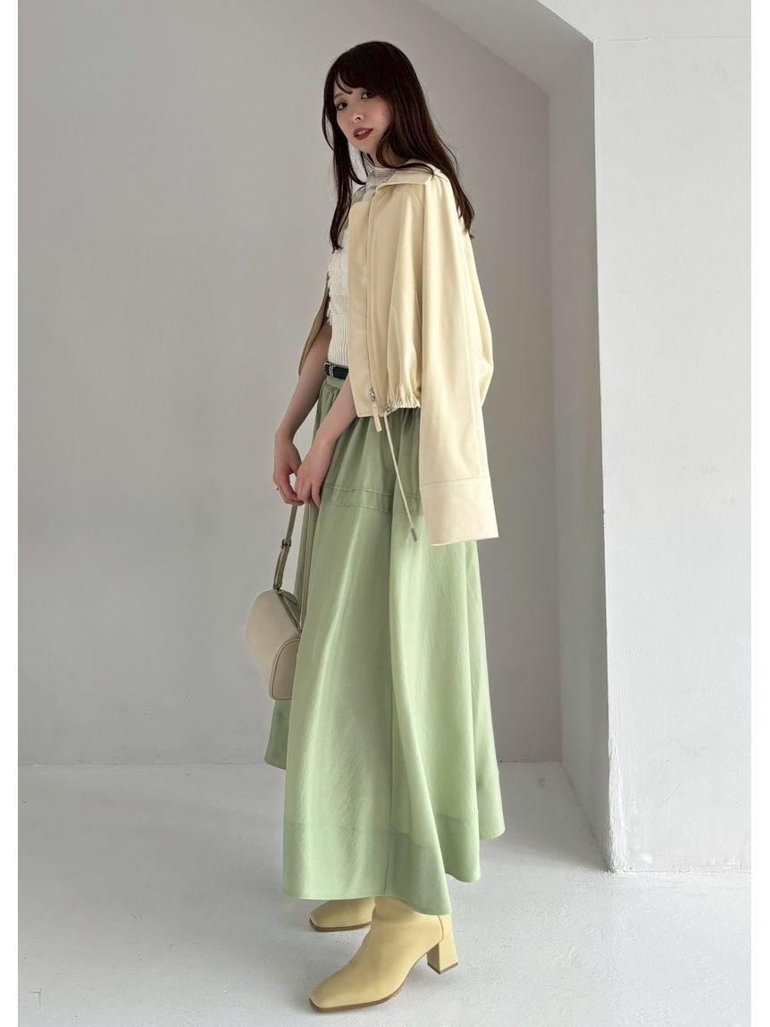 FRAY I.D「ステンカラードロストギャザーブルゾン」|ブルゾン・スタジャン|