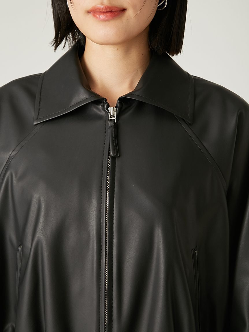 FRAY I.D「ステンカラードロストギャザーブルゾン」|ブルゾン・スタジャン|