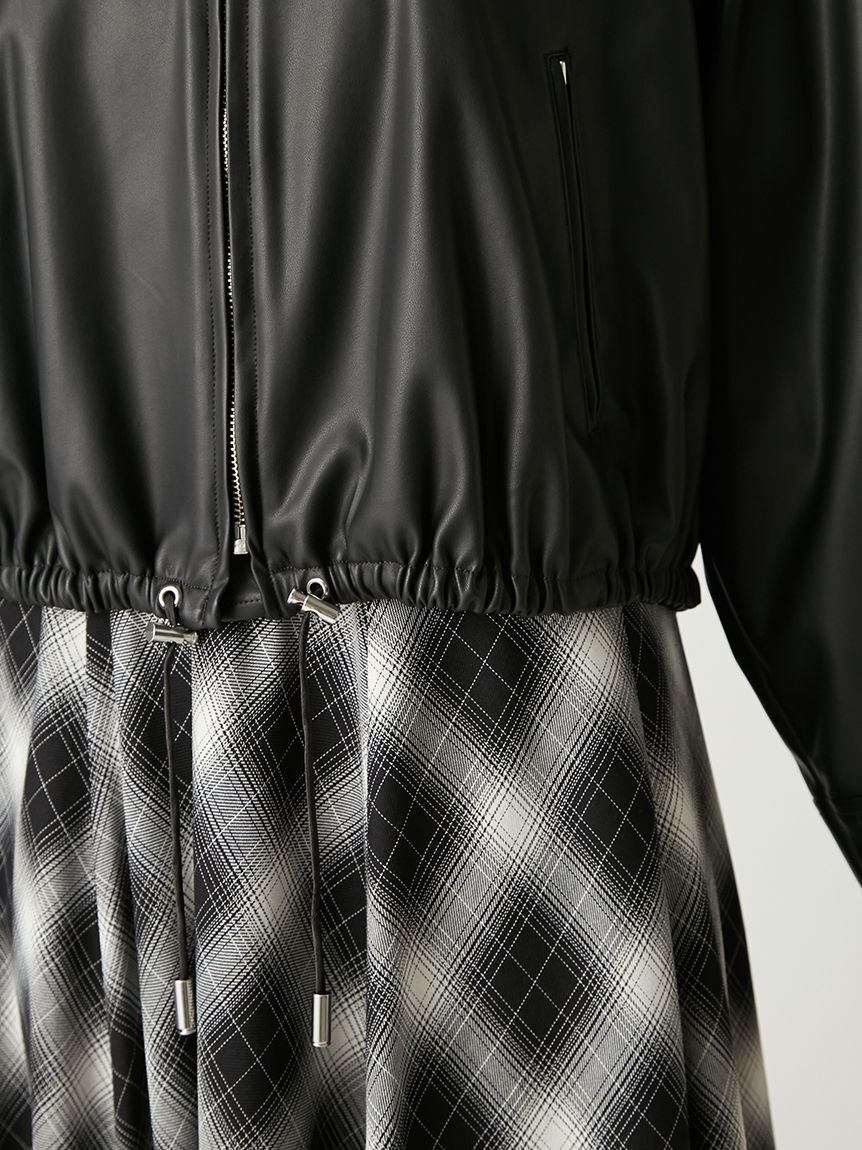 FRAY I.D「ステンカラードロストギャザーブルゾン」|ブルゾン・スタジャン|