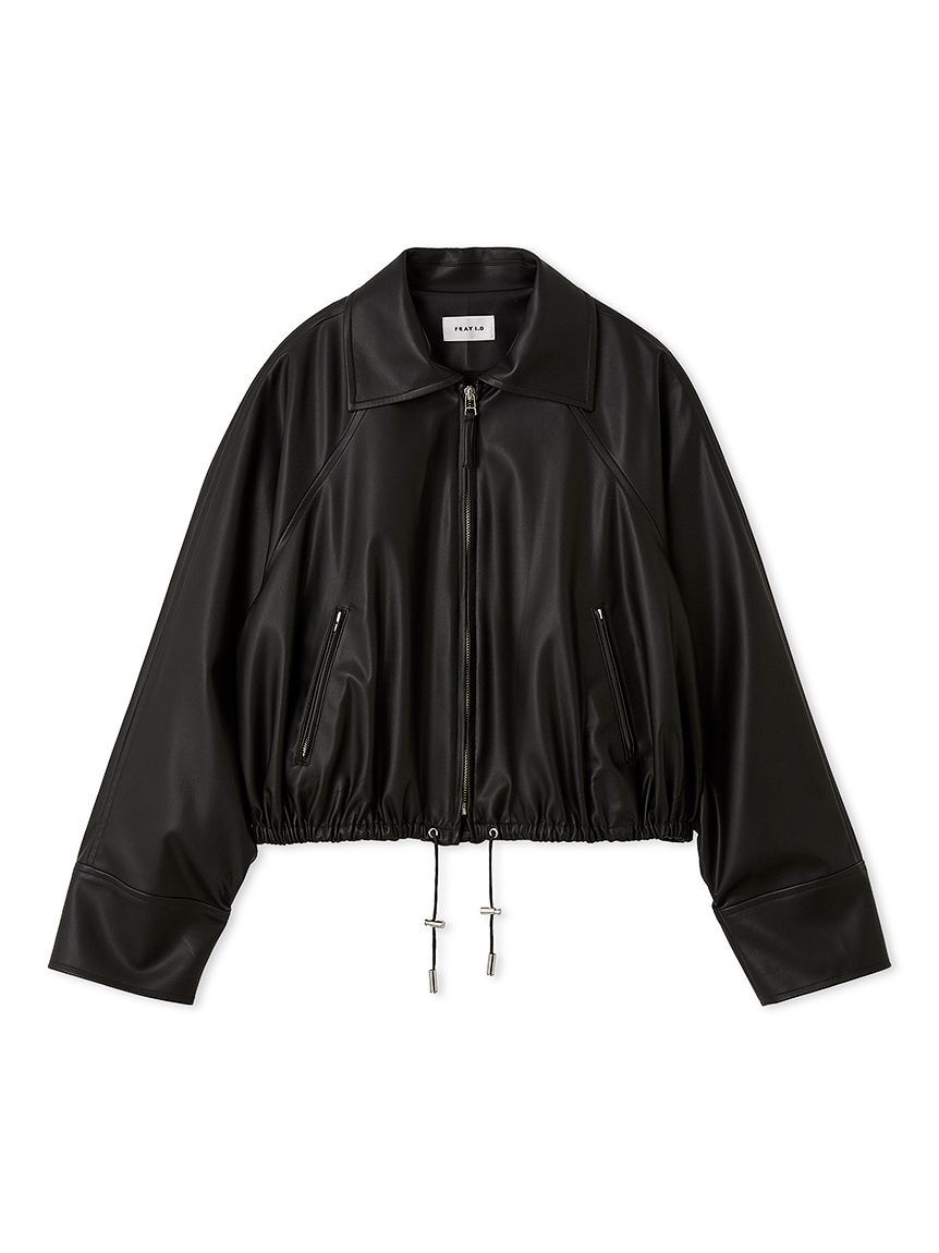 FRAY I.D「ステンカラードロストギャザーブルゾン」|ブルゾン・スタジャン|