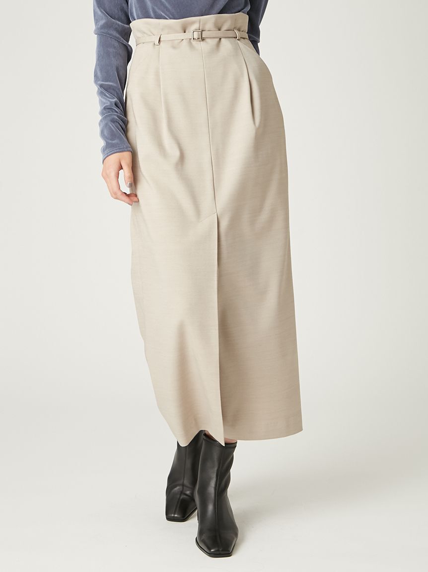 FRAY I.D「ボタンスリットタイトスカート」|スカート|