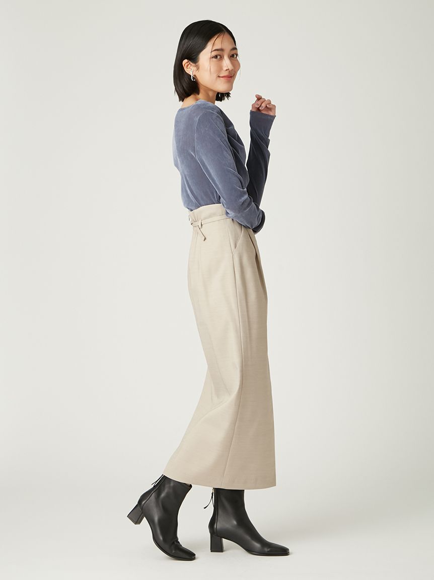 FRAY I.D「ボタンスリットタイトスカート」|スカート|