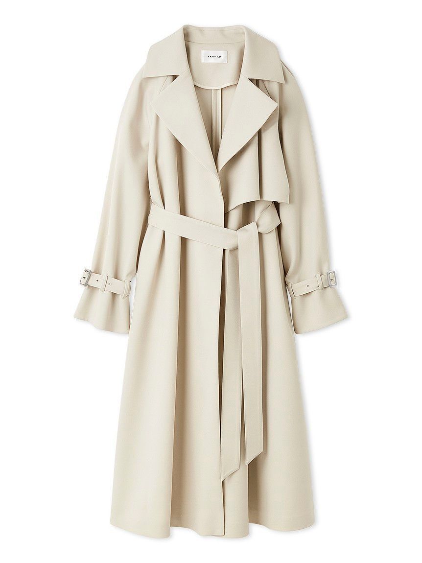 FRAY I.D「ラップトレンチコート」|トレンチコート|