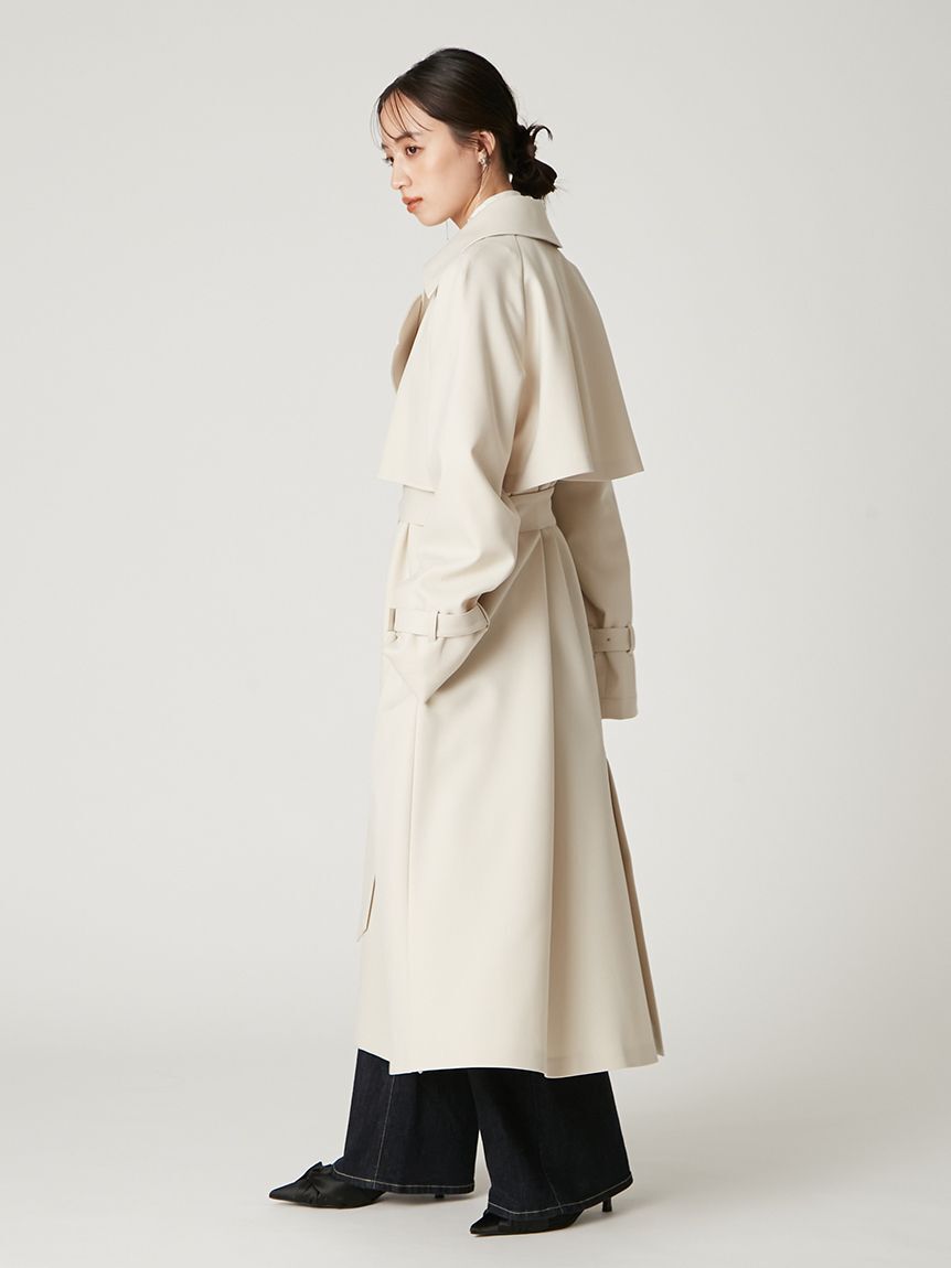 FRAY I.D「ラップトレンチコート」|トレンチコート|