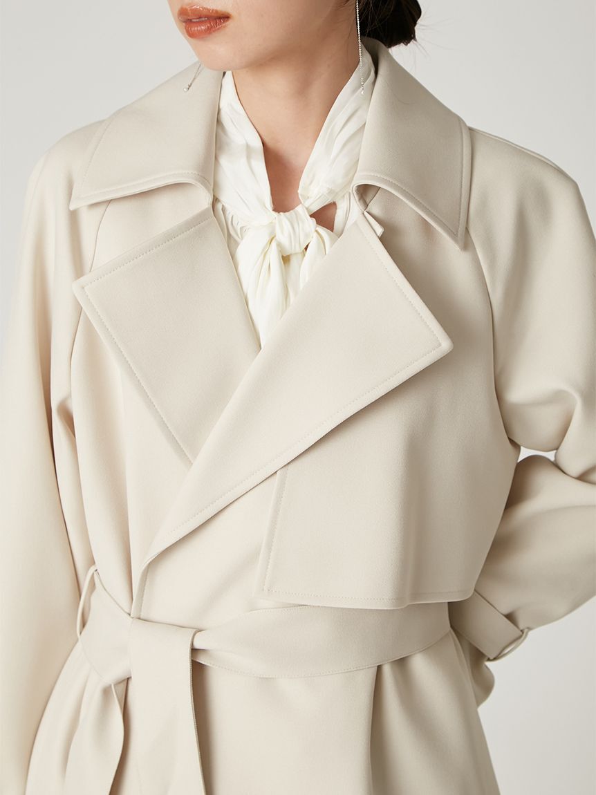 FRAY I.D「ラップトレンチコート」|トレンチコート|