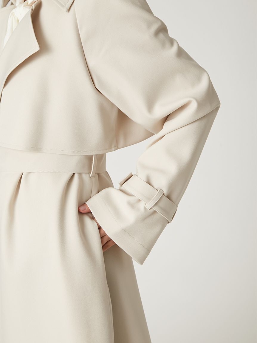 FRAY I.D「ラップトレンチコート」|トレンチコート|