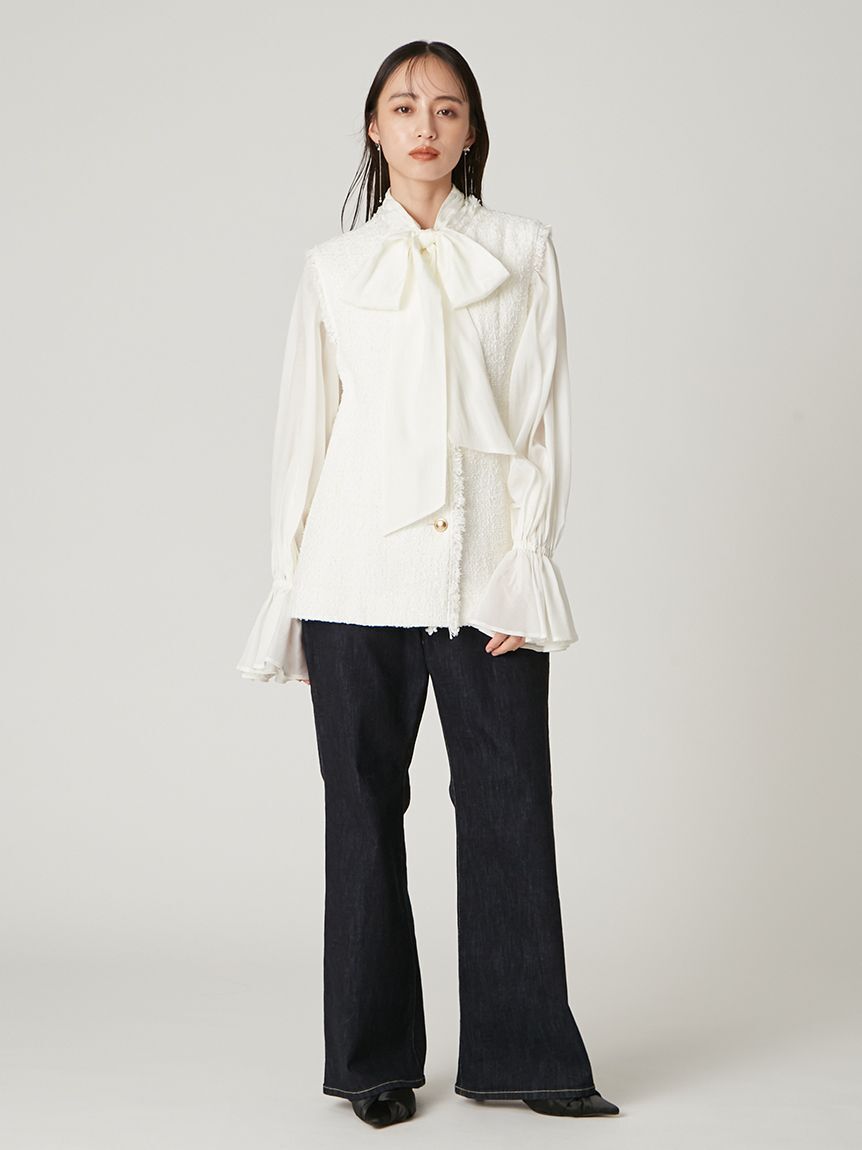 FRAY I.D「【Lee&times; FRAY I.D】フレアパンツ」|デニム|