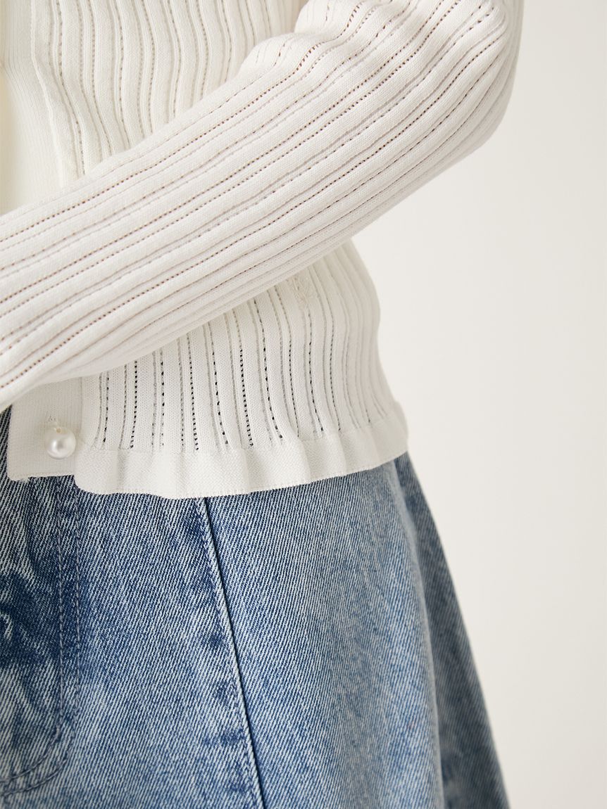 FRAY I.D「コットンモダールアンサンブルニット」|ニット・セーター|