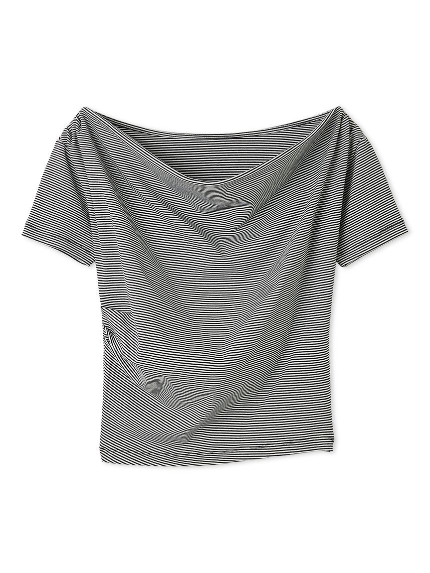 FRAY I.D「ドレープネックオフショルカットソー／ウォッシャブル」|Tシャツ・カットソー|