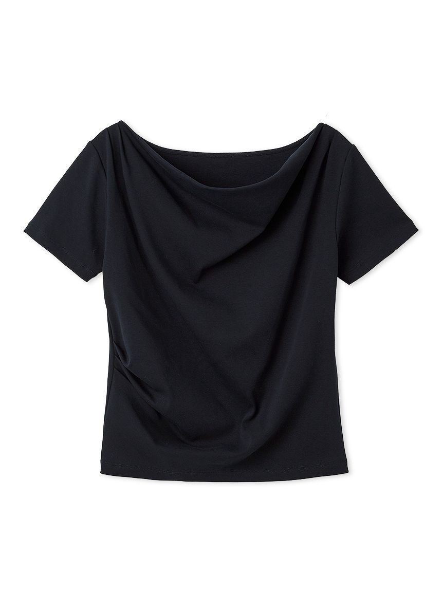 FRAY I.D「ドレープネックオフショルカットソー／ウォッシャブル」|Tシャツ・カットソー|