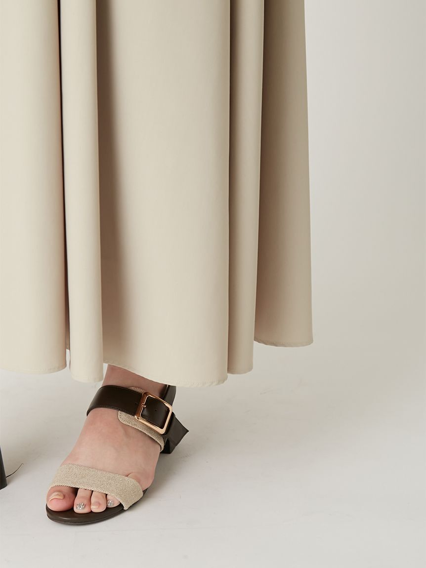 FRAY I.D「バルーンフリルシャーリングワンピース」|ワンピース|