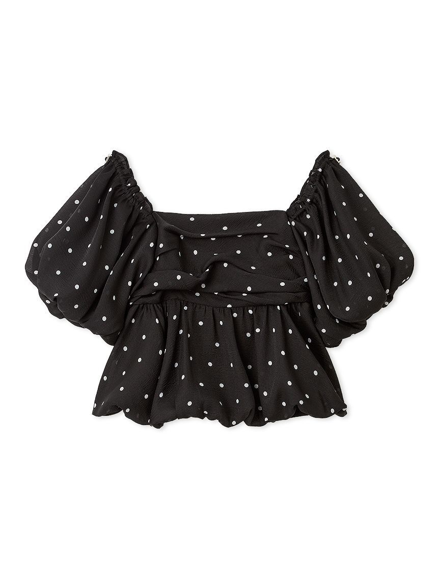 FRAY I.D「【WEB限定】オフショルパフスリーブブラウス／ウォッシャブル」|シャツ・ブラウス|