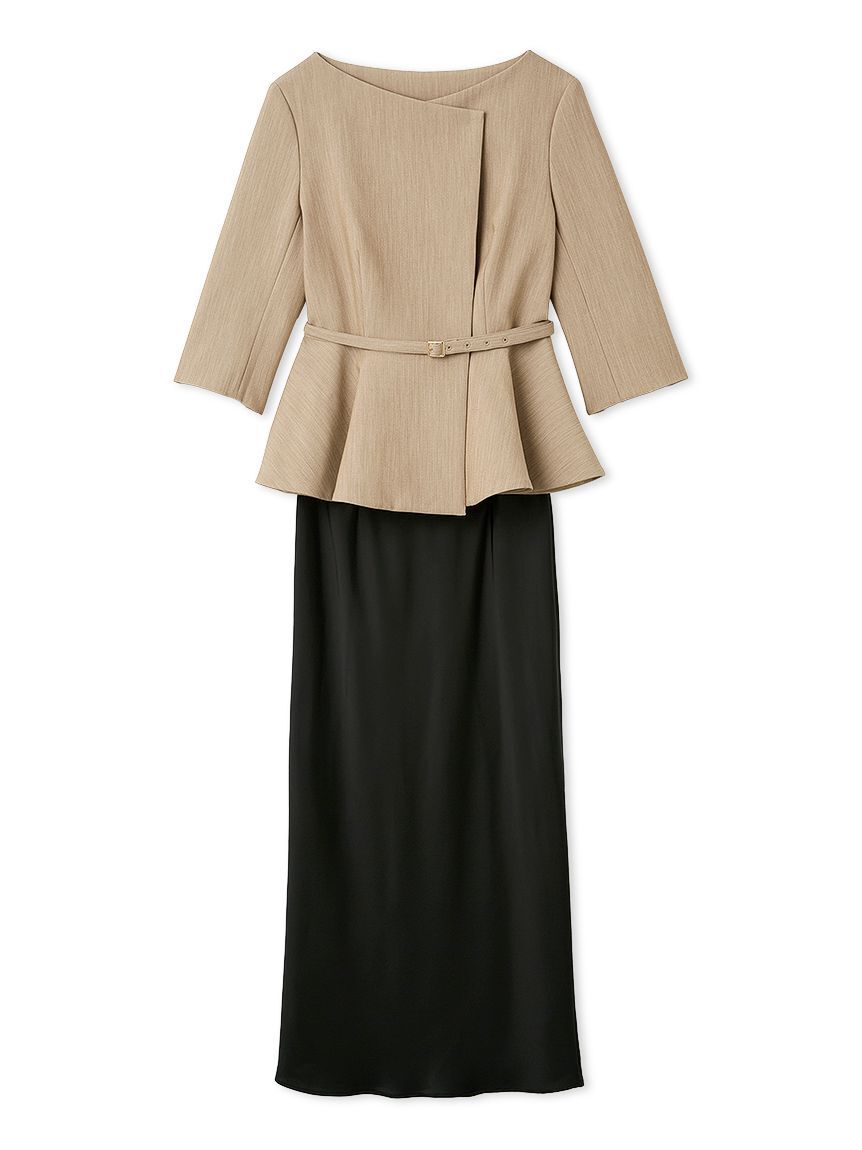 FRAY I.D「【WEB限定】2wayジャケット＆ナロースカートセット」|ワンピース|