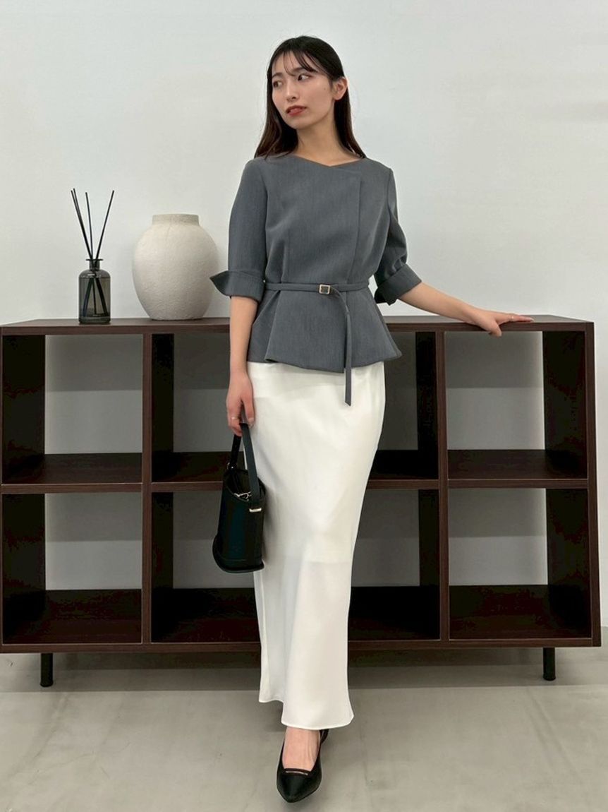 FRAY I.D「【WEB限定】2wayジャケット＆ナロースカートセット」|ワンピース|