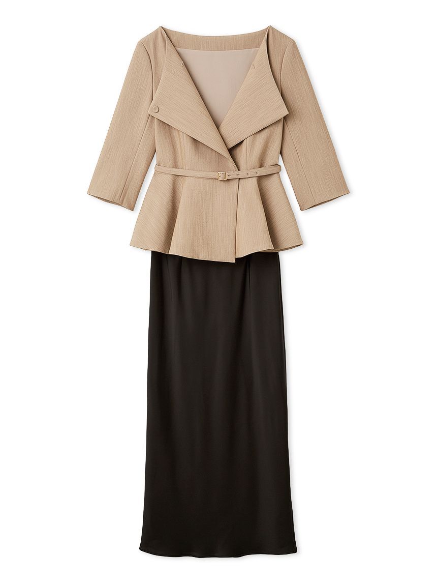 FRAY I.D「【WEB限定】2wayジャケット＆ナロースカートセット」|ワンピース|