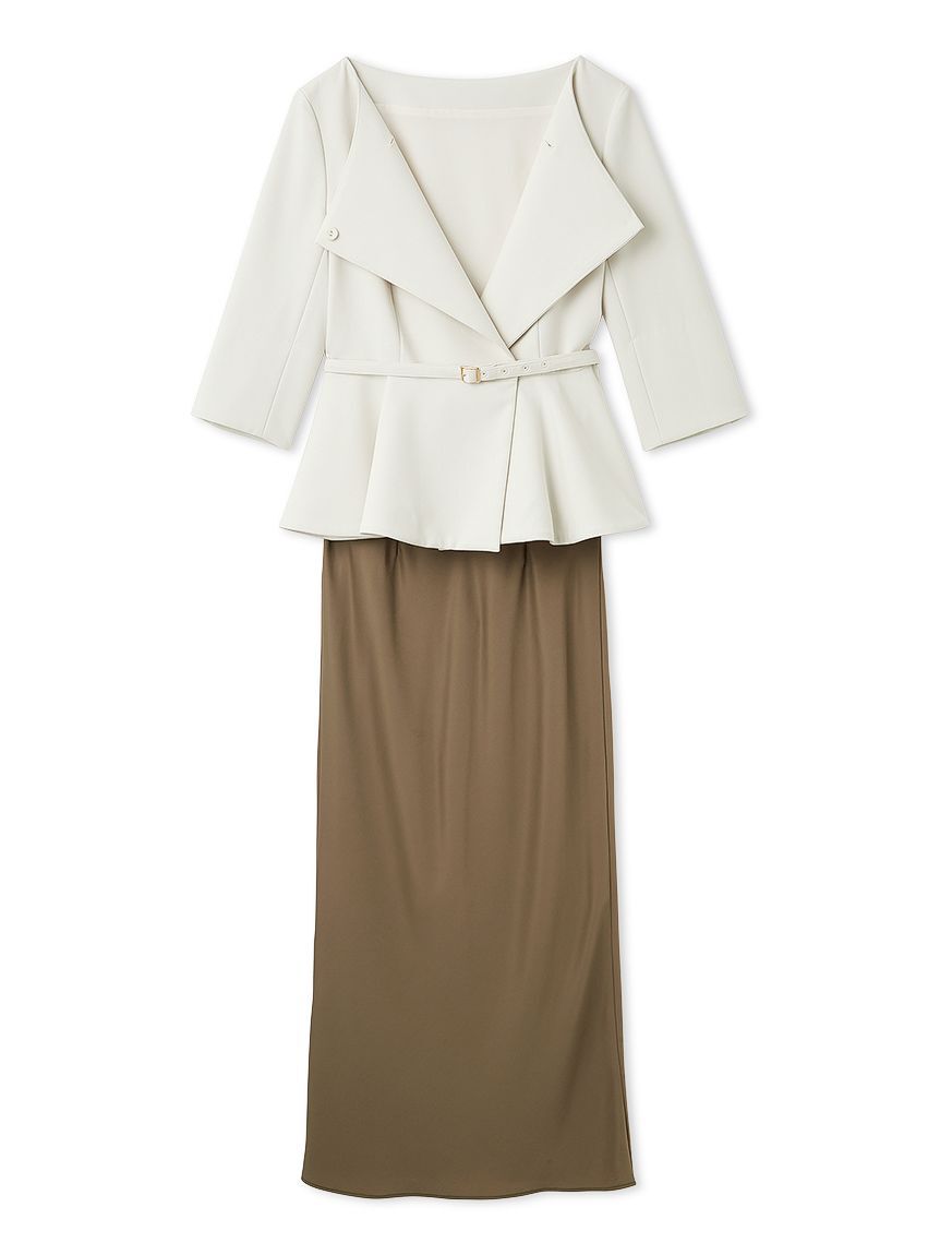 FRAY I.D「【WEB限定】2wayジャケット＆ナロースカートセット」|ワンピース|