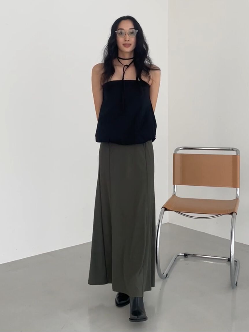 styling/「【S/S(エスバイエス)】＜ウォッシャブル・UVカット＞ロングスカート」|スカート|