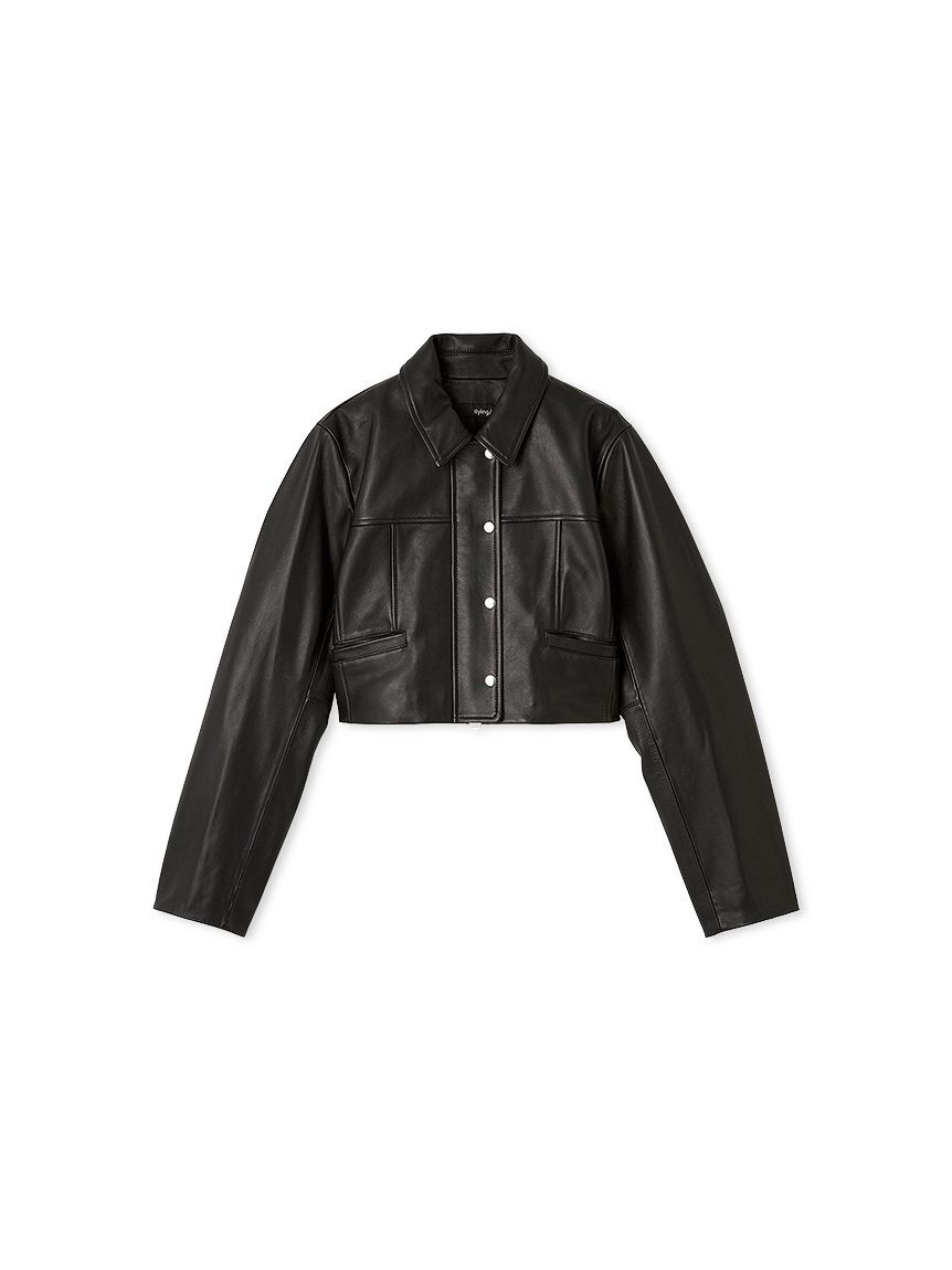 styling/「【セットアップ対応】ラムレザーブルゾン」|ブルゾン・スタジャン|