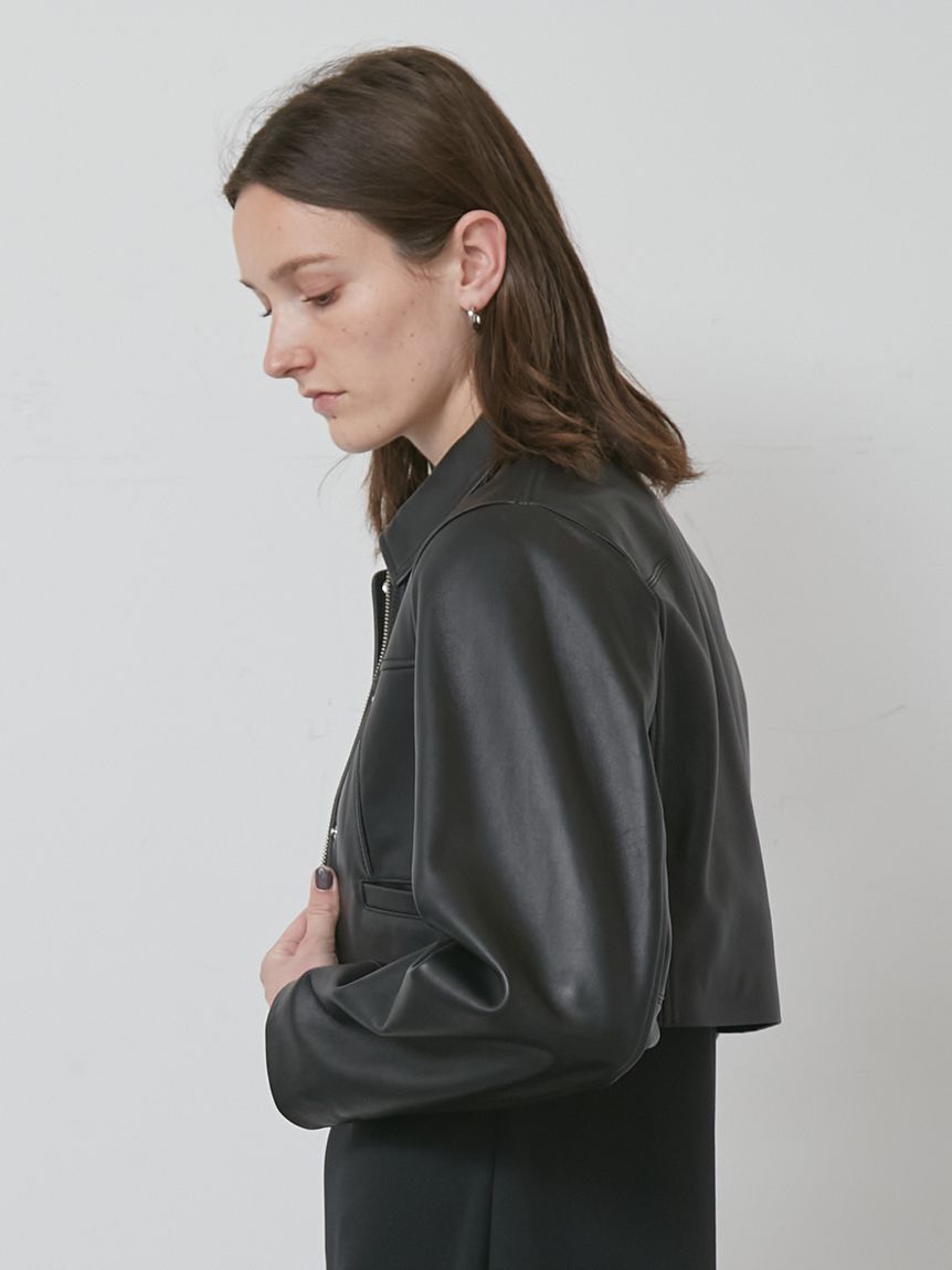 styling/「【セットアップ対応】ラムレザーブルゾン」|ブルゾン・スタジャン|