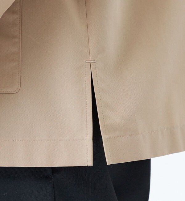 MACKINTOSH PHILOSOPHY「レインウェザークロスノーカラーミドルジャケット」|ブルゾン・スタジャン|