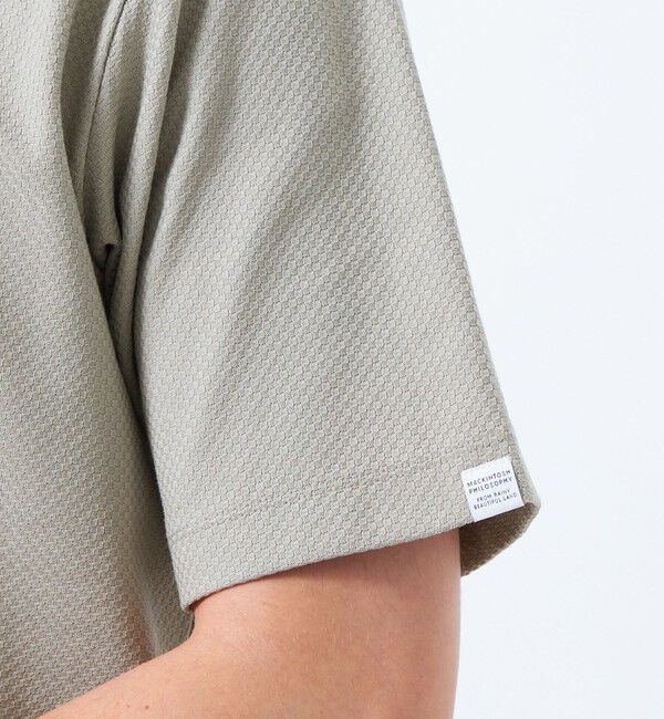 MACKINTOSH PHILOSOPHY「ミニチェックリンクス クルーネックTシャツ」|Tシャツ・カットソー|