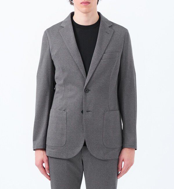 MACKINTOSH PHILOSOPHY「テーラードジャージー ジャケット メッシュジャージー」|テーラードジャケット|