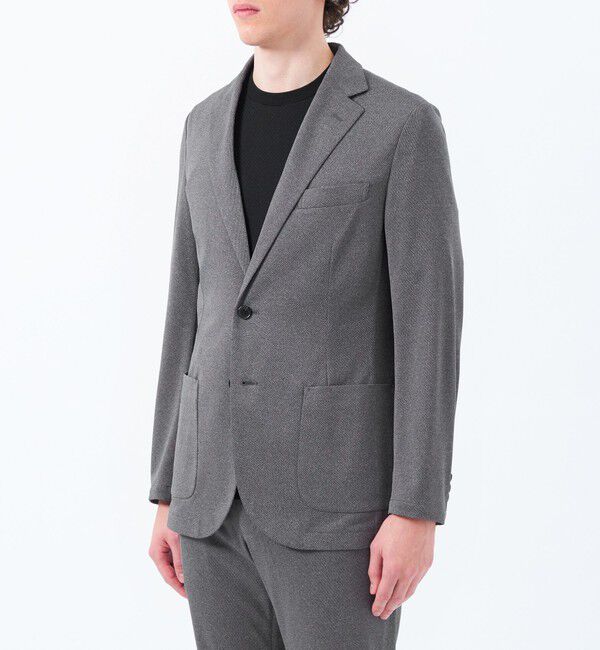 MACKINTOSH PHILOSOPHY「テーラードジャージー ジャケット メッシュジャージー」|テーラードジャケット|