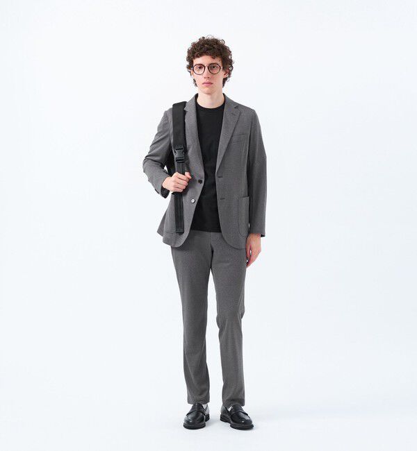 MACKINTOSH PHILOSOPHY「テーラードジャージー ジャケット メッシュジャージー」|テーラードジャケット|