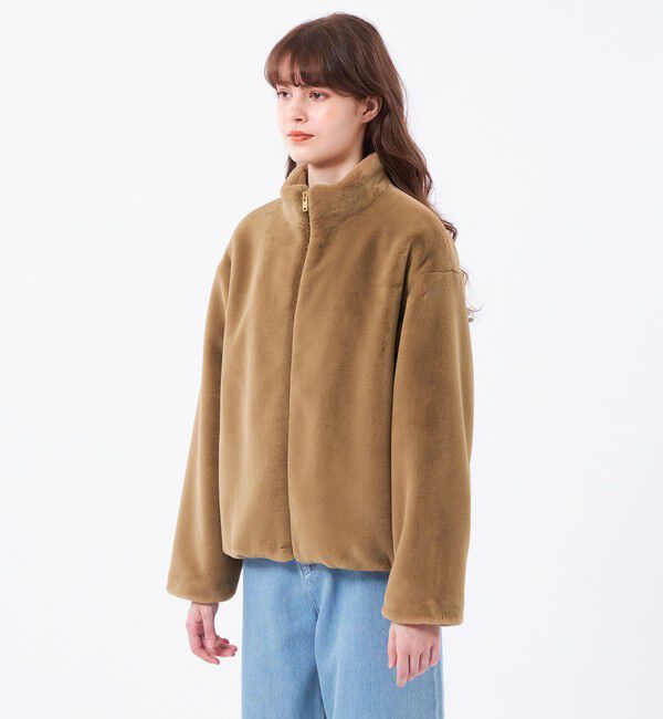 MACKINTOSH PHILOSOPHY「フェイクファースタンドブルゾン」|ブルゾン・スタジャン|