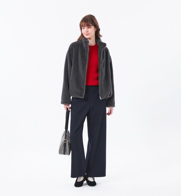 MACKINTOSH PHILOSOPHY「フェイクファースタンドブルゾン」|ブルゾン・スタジャン|