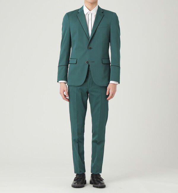  「【Education from Youngmachines】サテン スリムスラックス」|スラックス|