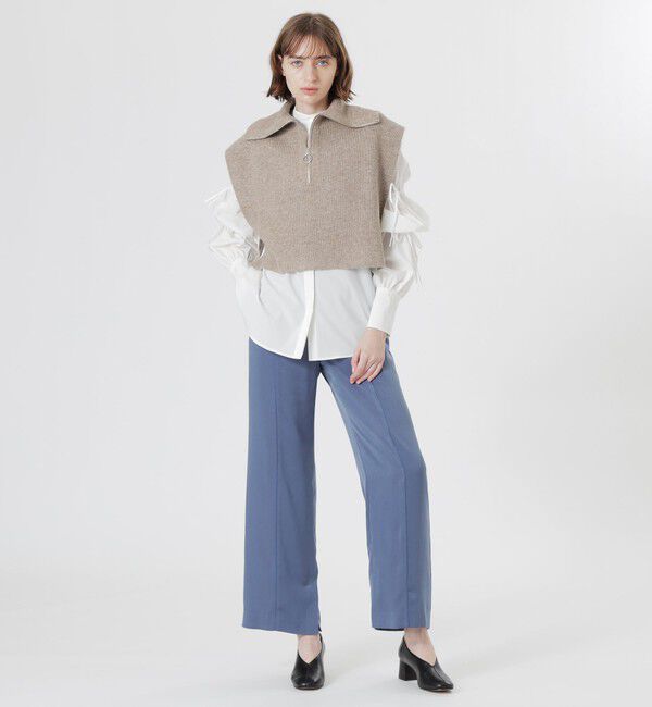  「ZIPニットコンビワンピース」|ワンピース|